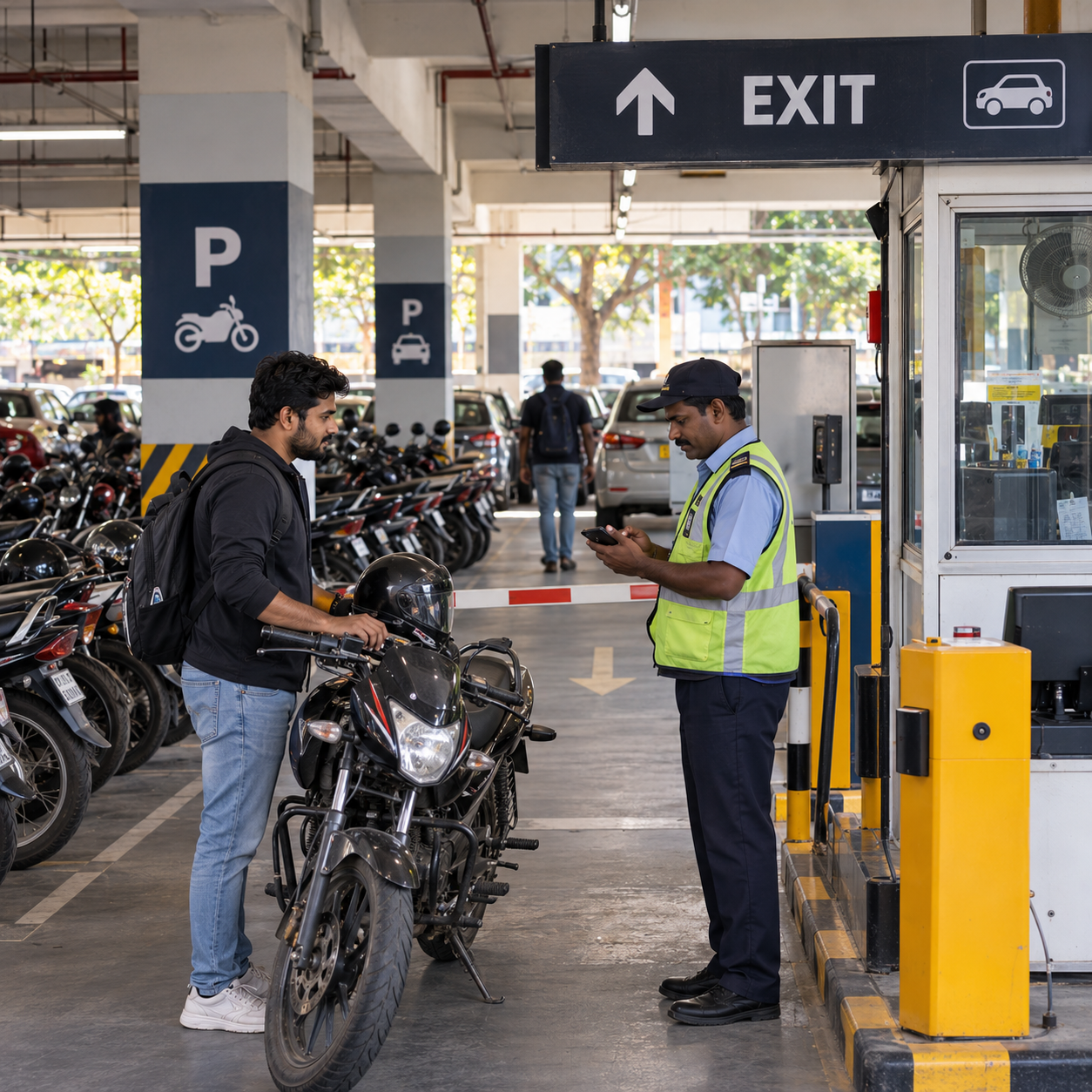 Replace manual ticketing and static QR payments with a connected digital parking experience